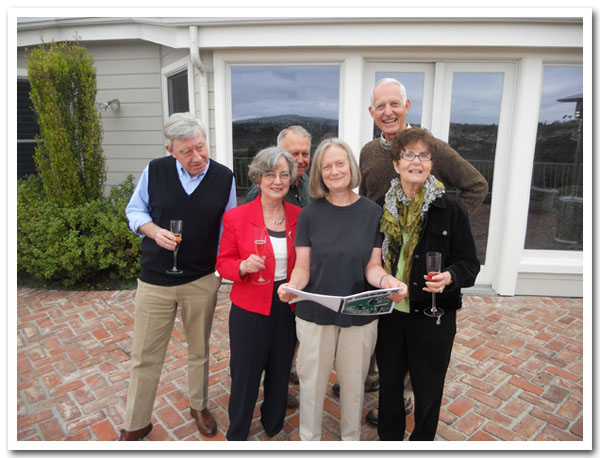 Richard, Peggy, Mike, Kathy, Barrie, and Marti